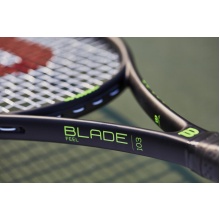 Wilson Tennisschläger Blade Feel 103in/264g/Freizeit schwarz - besaitet -